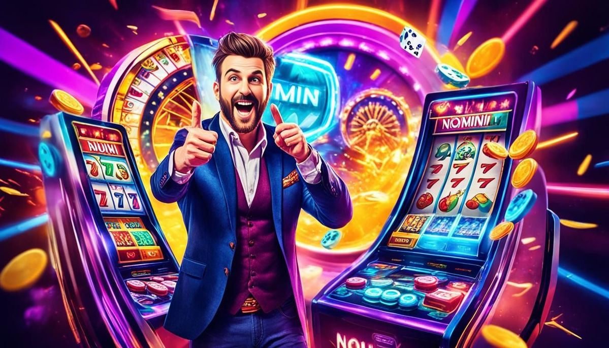 Ilustrasi tips bermain bertanggung jawab di platform hiburan online